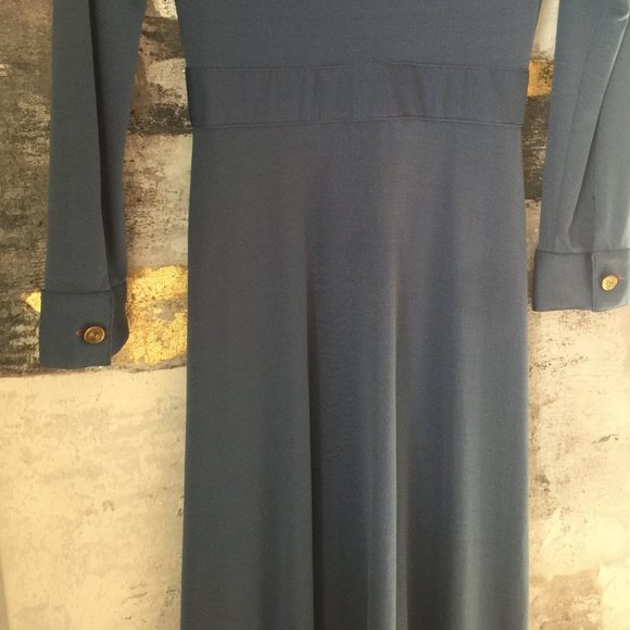 Vintage 70's Joy Stevens Full Button Maxi dress *Daisy Jones Costume* - Picture 9 of 16